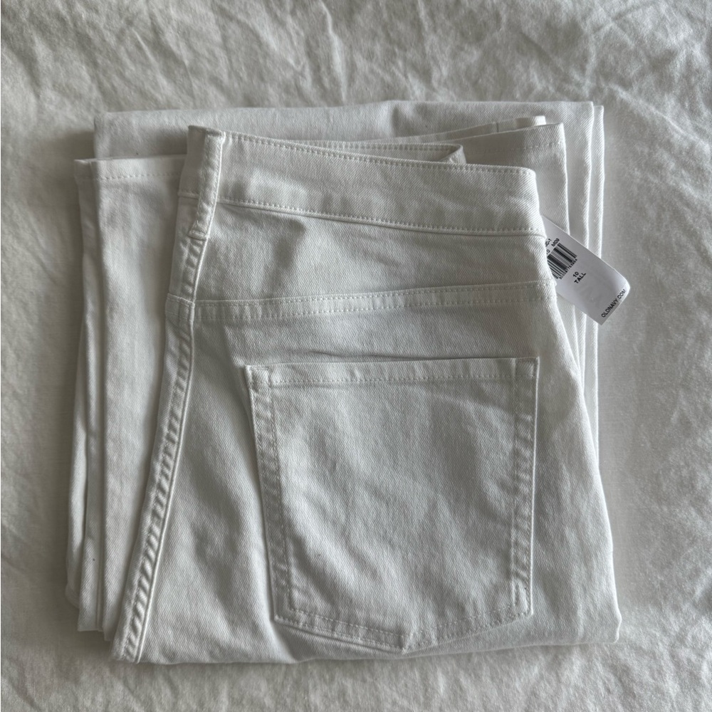 *NWT* Old Navy Women's Wow Wide Leg Jeans Size 10 Long